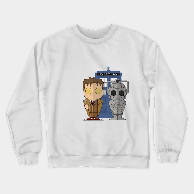 Cyber Doctor Crewneck Sweatshirt by moneybagswayne